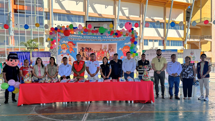 Cancillería Pucallpa celebra el Día Mundial contra el Trabajo Infantil con un compromiso multisectorial