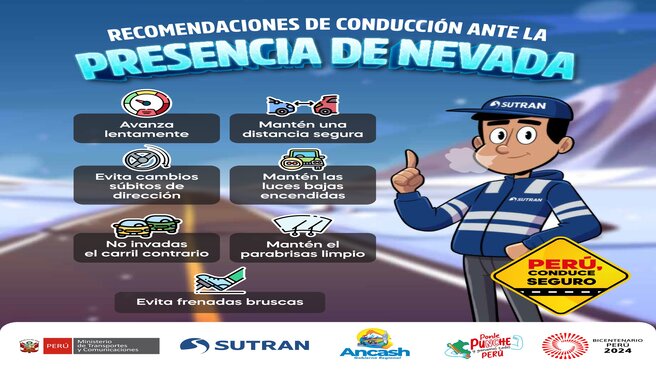 Recomendaciones de conducción 