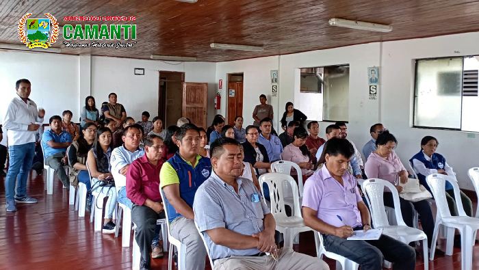 Capacitación sobre el Sistema Nacional de Control para el Personal Técnico y Administrativo de la Municipalidad Distrital de Camanti