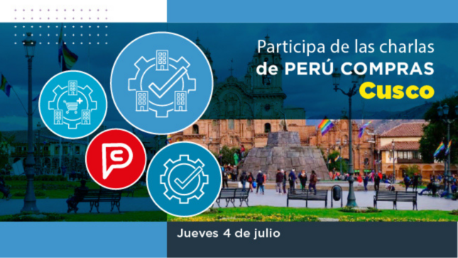 Banner anunciando la charla