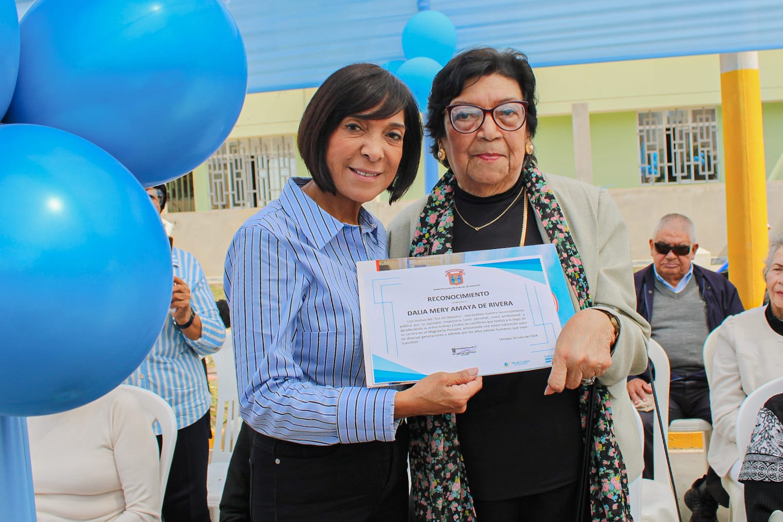 reconocimiento a maestra