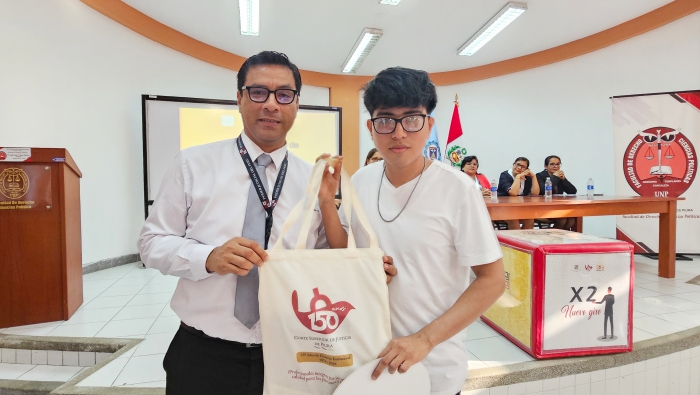 Estudiantes de Derecho de la UNP conocieron más sobre la Corte Superior de Justicia de Piura