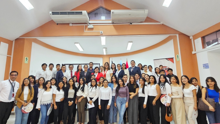 Estudiantes de Derecho de la UNP conocieron más sobre la Corte Superior de Justicia de Piura
