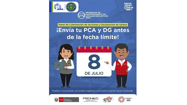 Panel de Culminación de Acciones