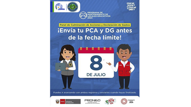  Panel de Culminación de Acciones
