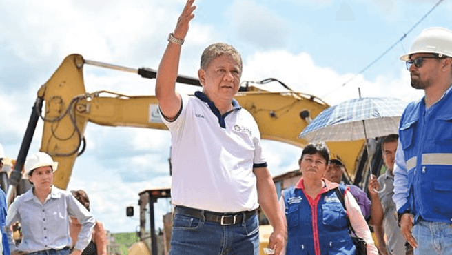 Alcalde Vladimir Chong supervisó el Proyecto de la Defensa Ribereña