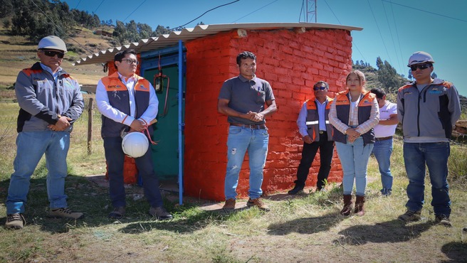 DRTC instala equipos para la conectividad de televisión en el Centro Poblado de Huamarín