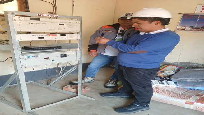 Centro Poblado de Acopara ya cuenta con conectividad a señal de televisión