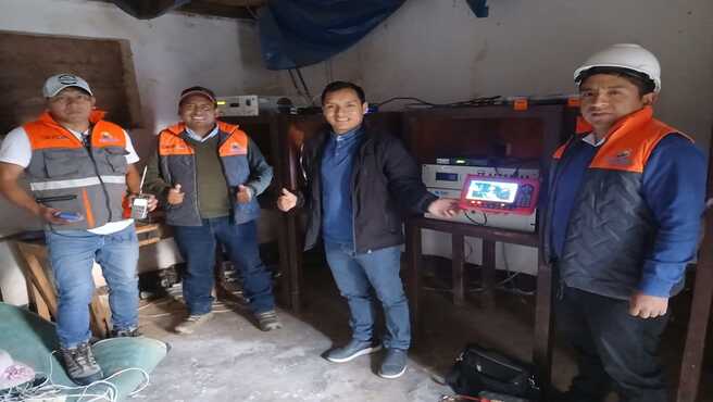 Se restablece la señal de televisión en la localidad de Huachis