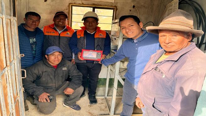 Estación CPACC de la localidad Quishuar contará con señal de televisión 