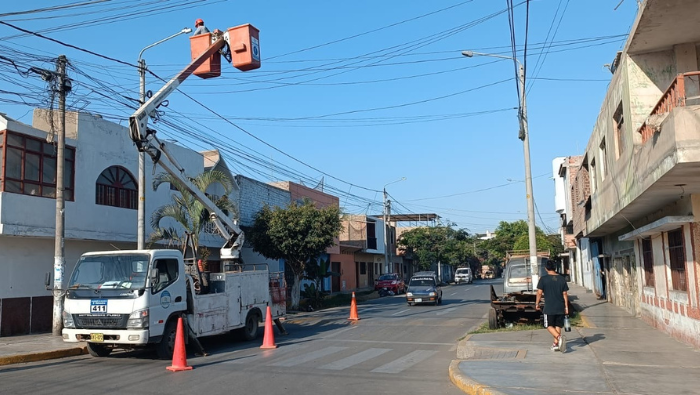 Alumbrado Público LED en Chimbote