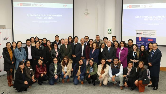Partiicpantes al Taller de difusión del PEDN 2050 al PJ, Congreso de la República y OCA´s