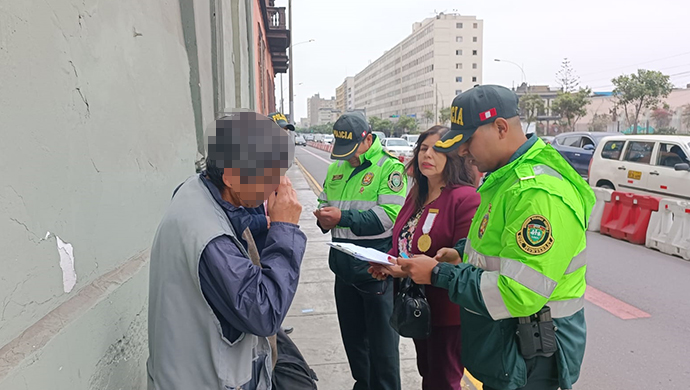 Fiscalía dirige acción preventiva simultánea en inmediaciones de instituciones educativas del Cercado de Lima
