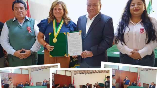 Declaran visitante distinguida a directora de proyectos