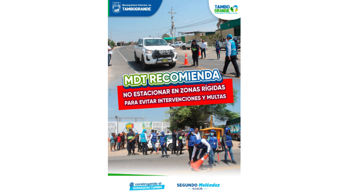 𝗠𝗗𝗧 recomiendo no estacionar en zonas rígidas para evitar intervenciones y multas 