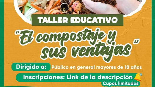 Taller educativo "EL COMPOSTAJE Y SUS VENTAJAS"