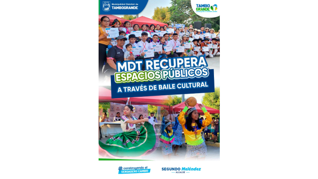 𝐌𝐃𝐓 recupera espacios públicos a traves de baile cultural‼