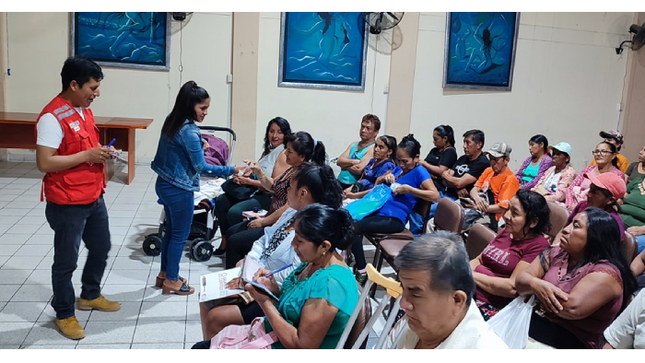Segunda sesión del taller de capacitación a cuidadores de personas con discapacidad 