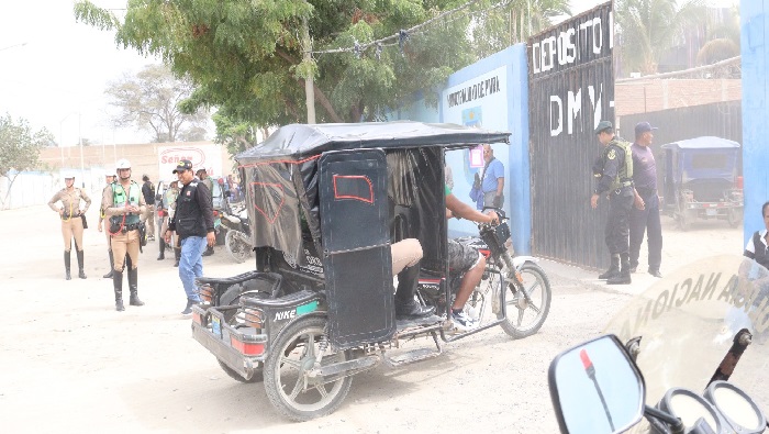 15 mototaxis intervenidas
