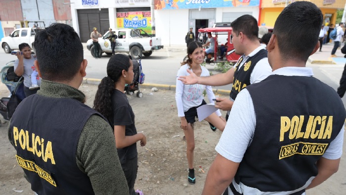 Operativos contra extranjeros