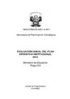 Vista preliminar de documento Informe de Evaluación del Plan Operativo Semestral 2010