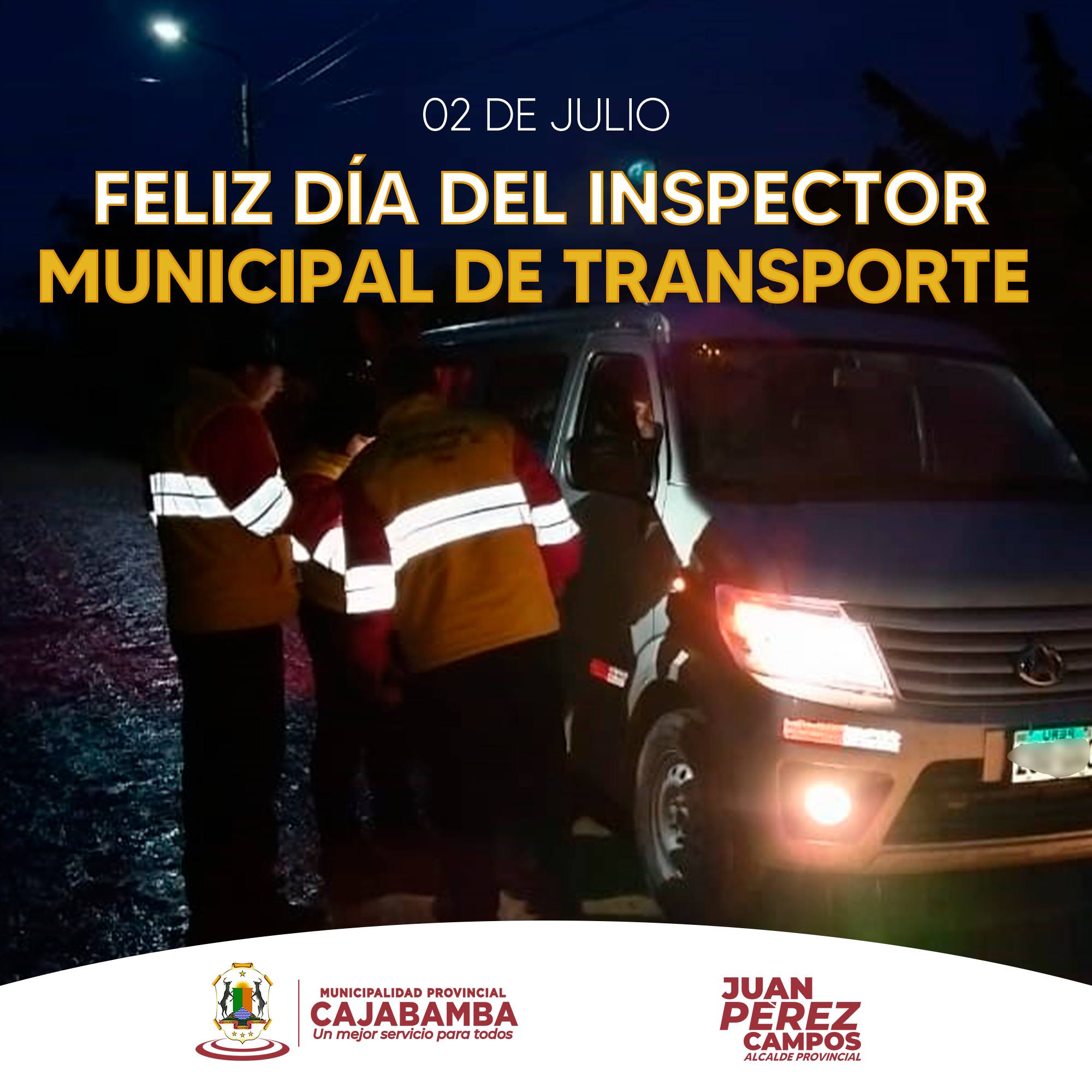 Día del Inspector Municipal de Transportes