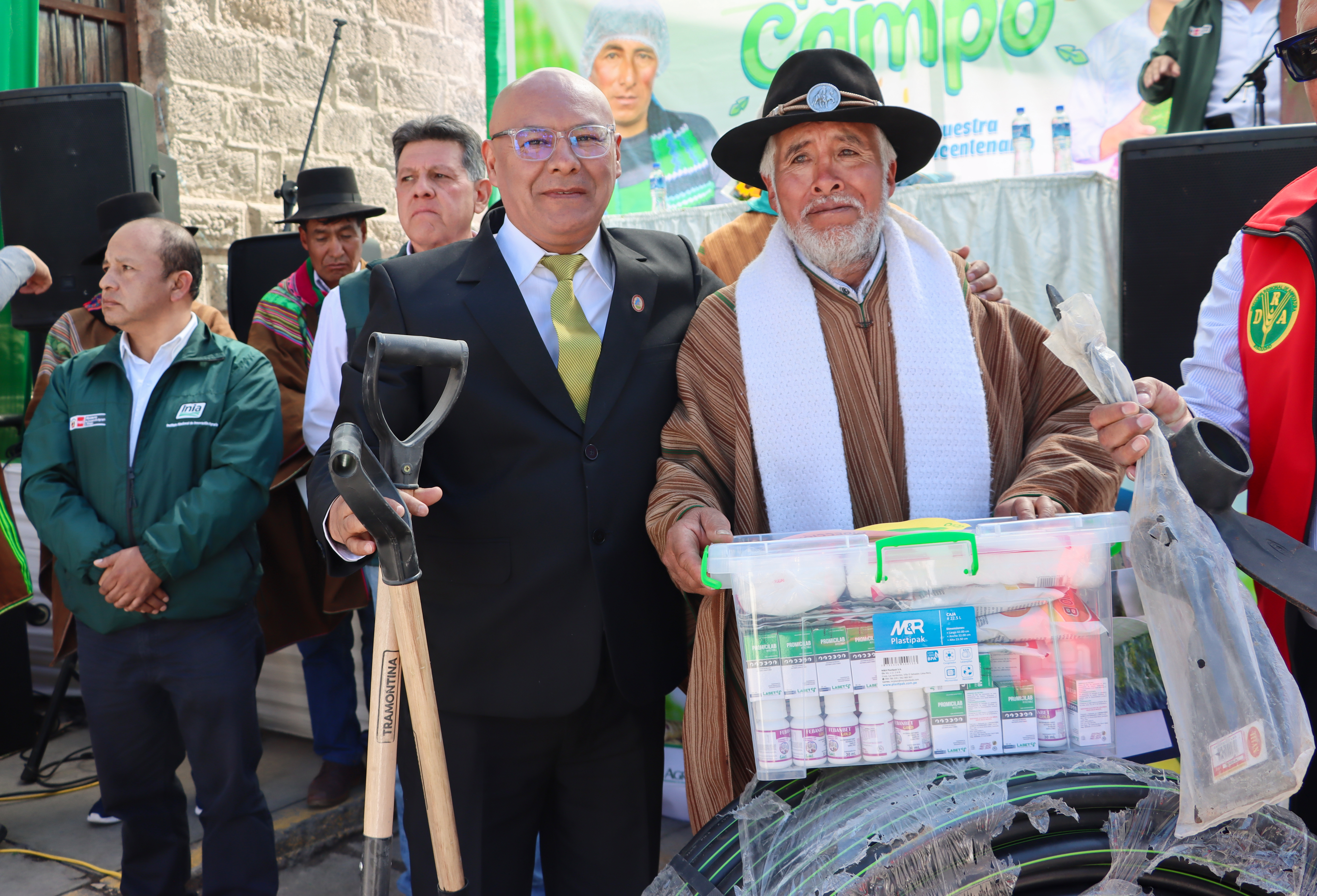 GORE Ayacucho y Midagri reconocen a líderes del sector agrario