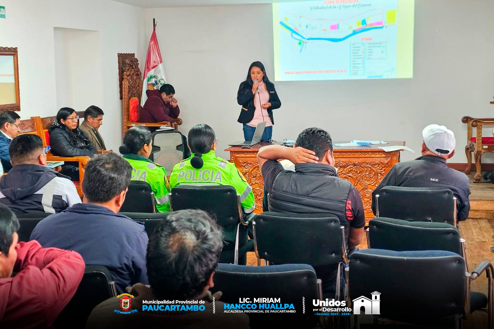 Archivo PDF de la Reunión de Coordinación de las Autoridades Provinciales Previo a la Festividad de la Virgen del Carmen 2024.
