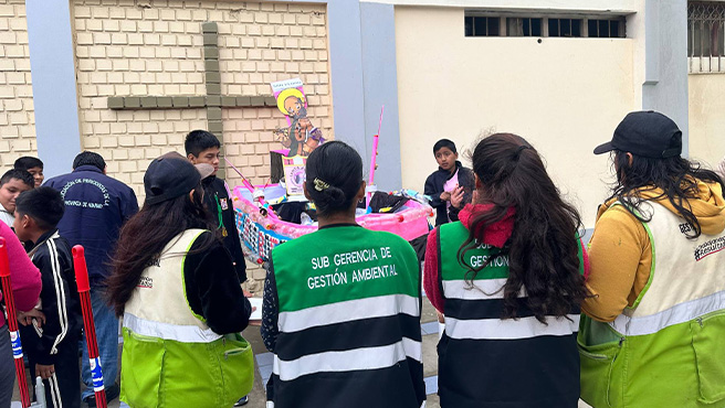 Eco Feria EDUCA 2024 en Huarmey