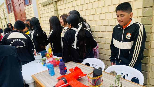 Eco Feria EDUCA 2024 en Huarmey