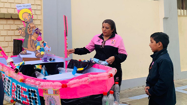 Eco Feria EDUCA 2024 en Huarmey