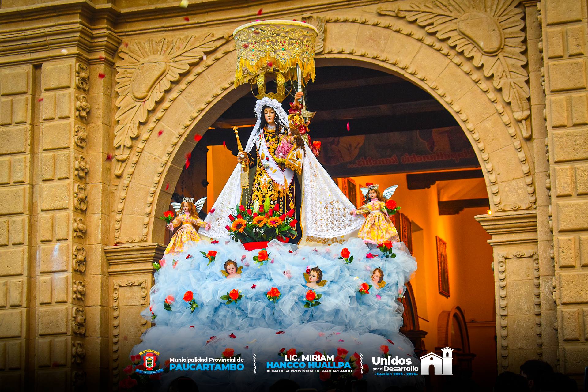 Archivo PDF de la Virgen del Carmen sale en Procesión  en el Inicio de su Mes Jubilar en Paucartambo