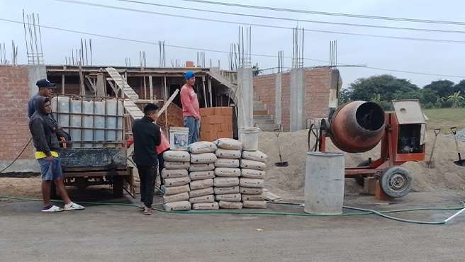 Municipalidad Provincial de Huarmey, continúa con la fiscalización de las edificaciones y/o construcciones en la ciudad.