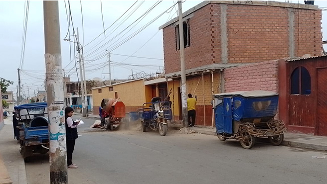 Municipalidad Provincial de Huarmey, continúa con la fiscalización de las edificaciones y/o construcciones en la ciudad.