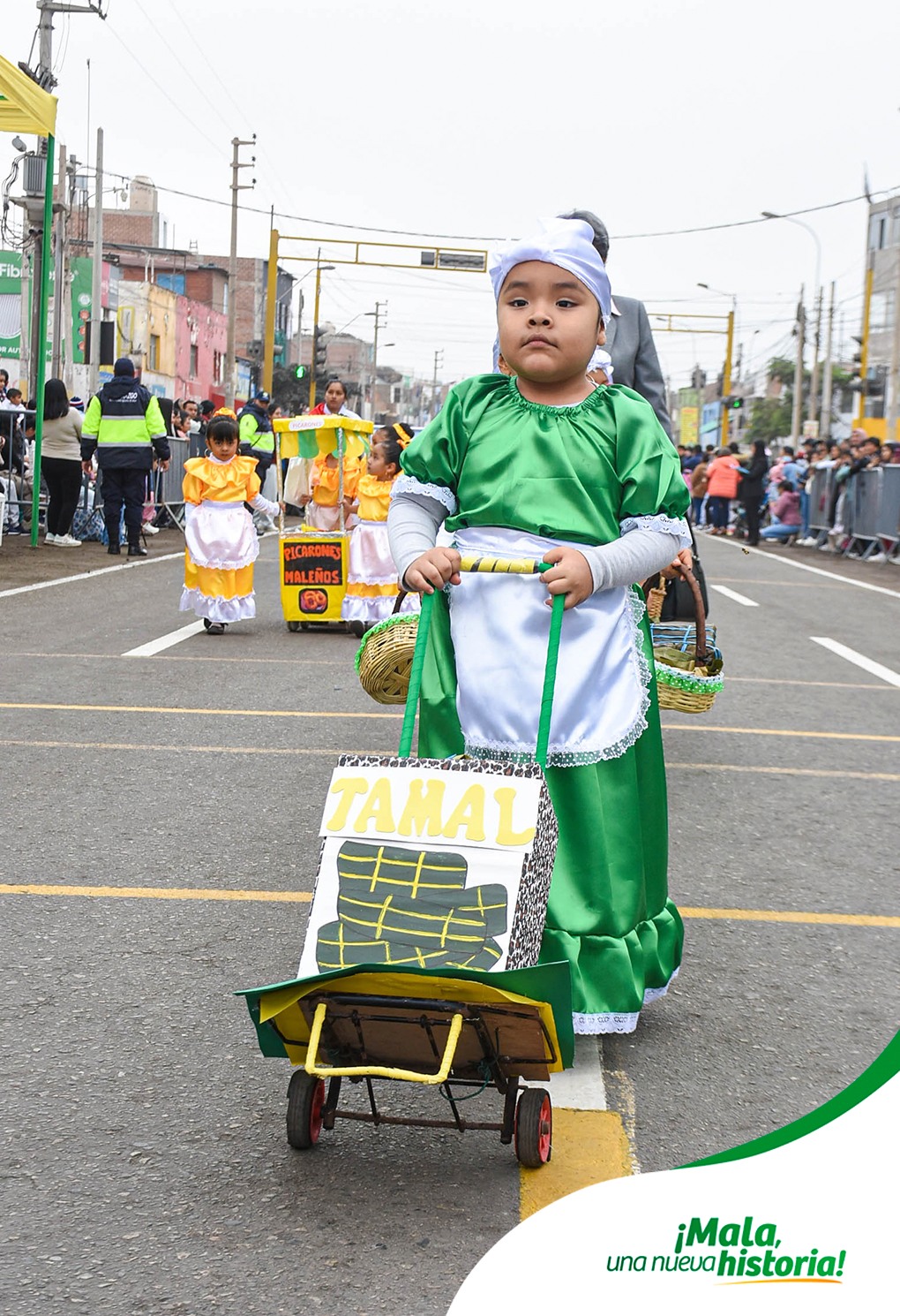 Desfile Cívico Escolar en Honor a Nuestro Santo Patrón San Pedro de Mala - Nivel Inicial y Pronoei
