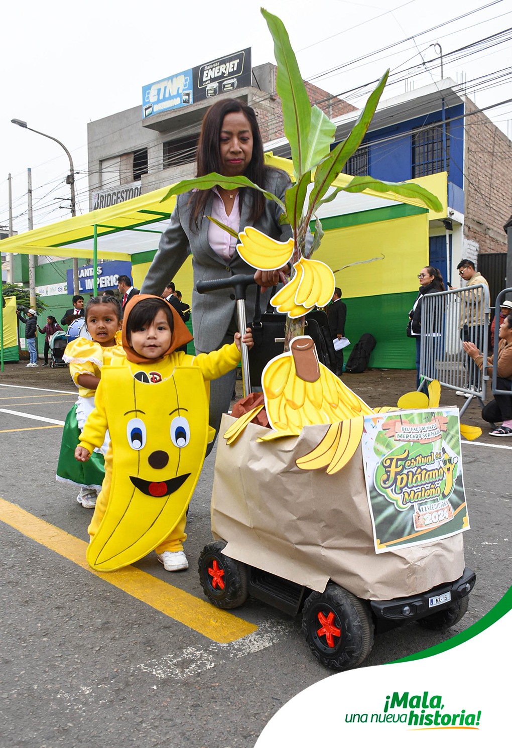 Desfile Cívico Escolar en Honor a Nuestro Santo Patrón San Pedro de Mala - Nivel Inicial y Pronoei