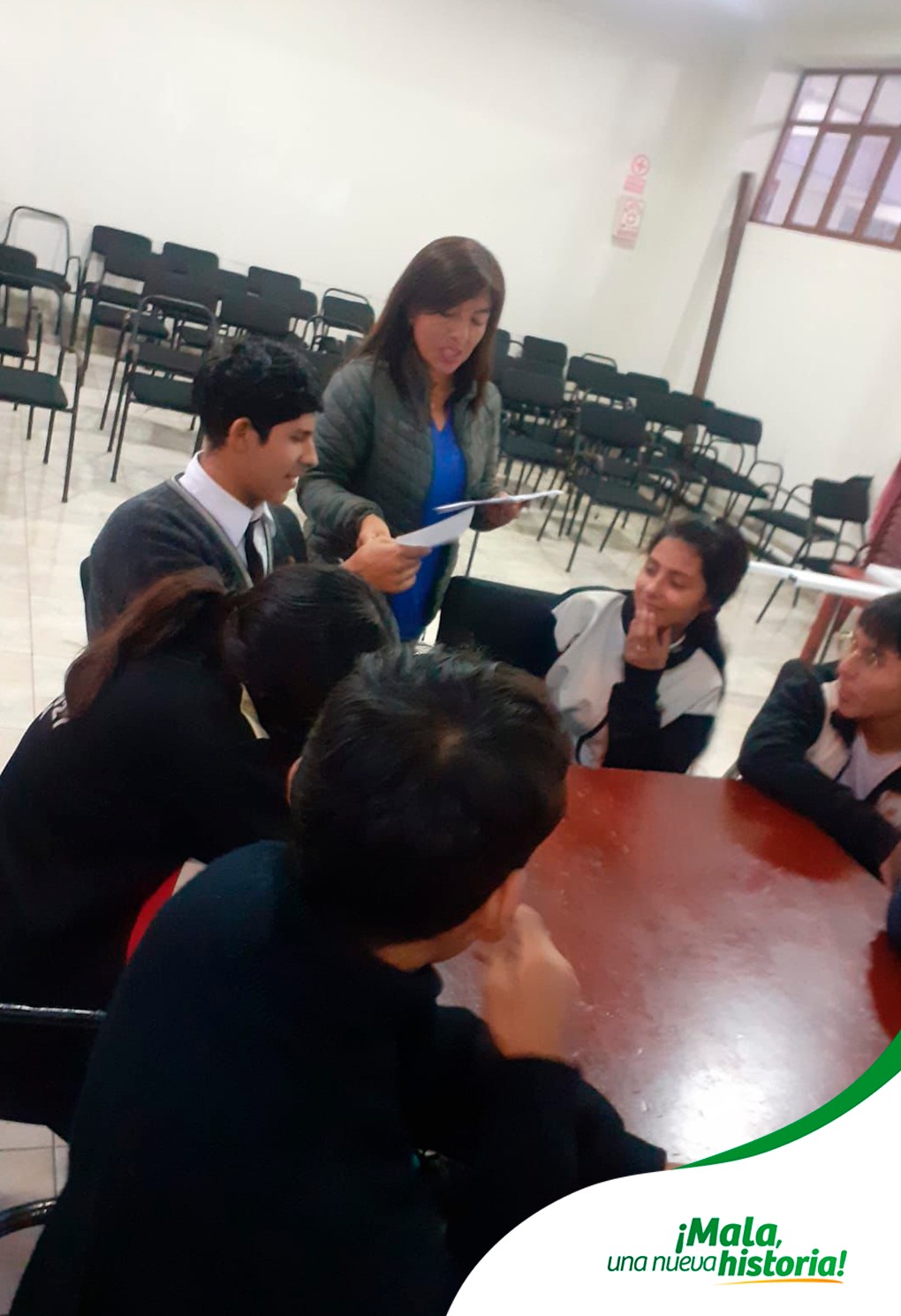 Se Llevó a Cabo las "Orientaciones Vocacionales para los Estudiantes de Secundaria del Distrito de Mala"