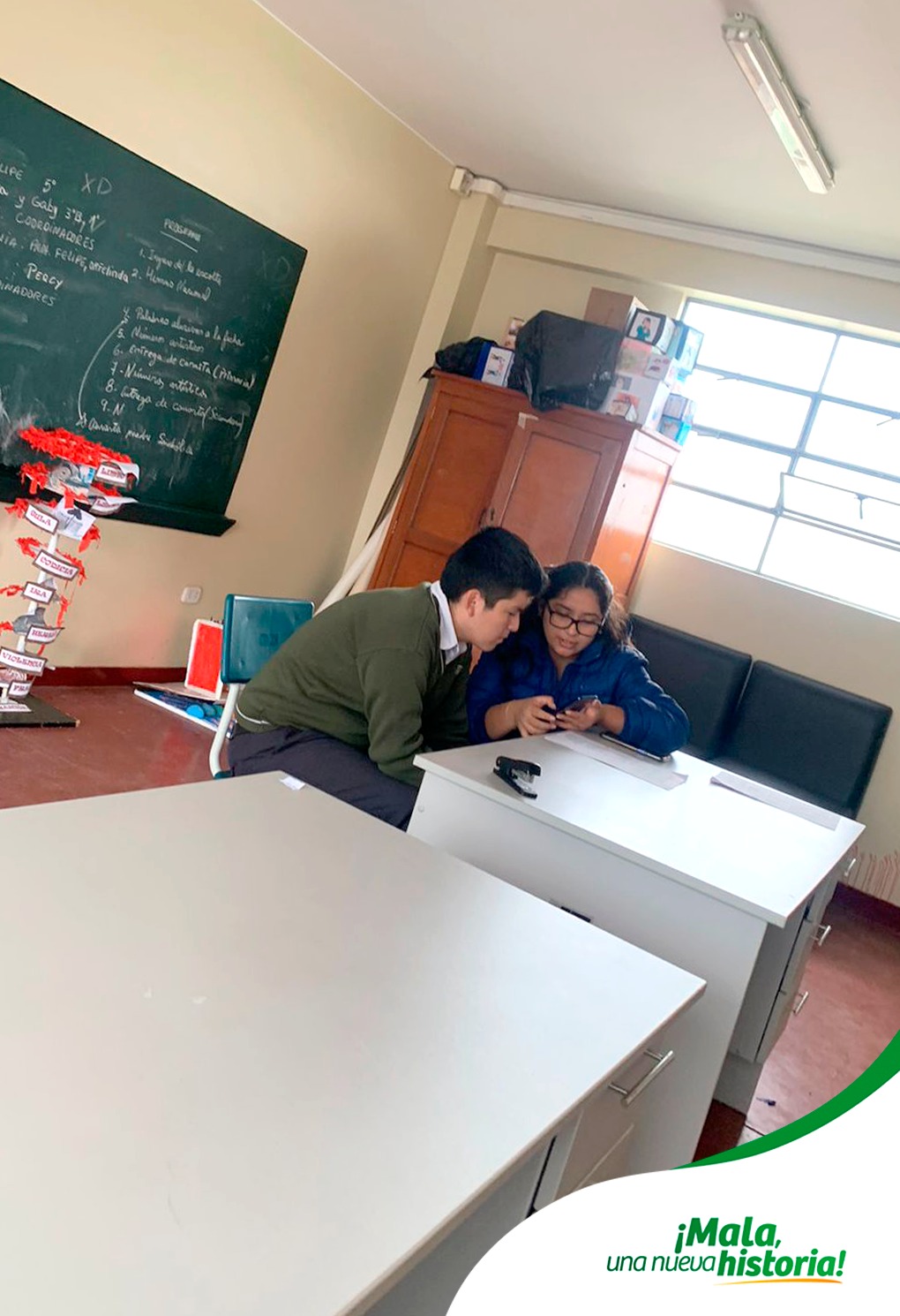 Se Llevó a Cabo las "Orientaciones Vocacionales para los Estudiantes de Secundaria del Distrito de Mala"
