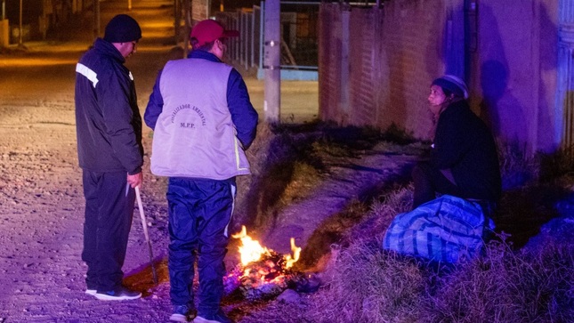 Se realizaron la verificación de fogatas clandestinas por la noche de San Juan