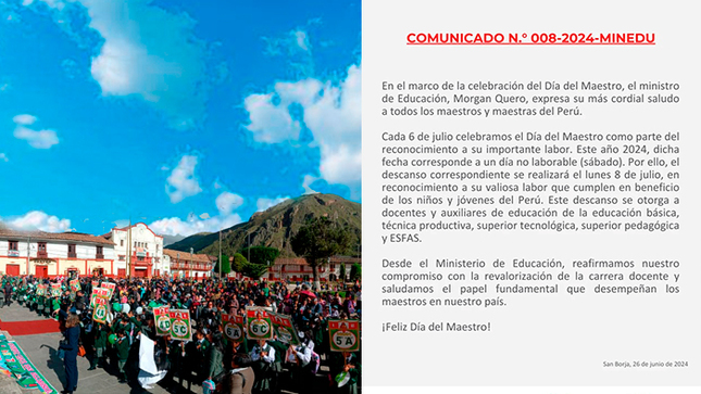 Nota de Prensa del Gobierno Regional de Huancavelica 