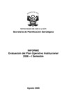 Vista preliminar de documento Documento de Informe de Evaluación del Plan Operativo Institucional 2006