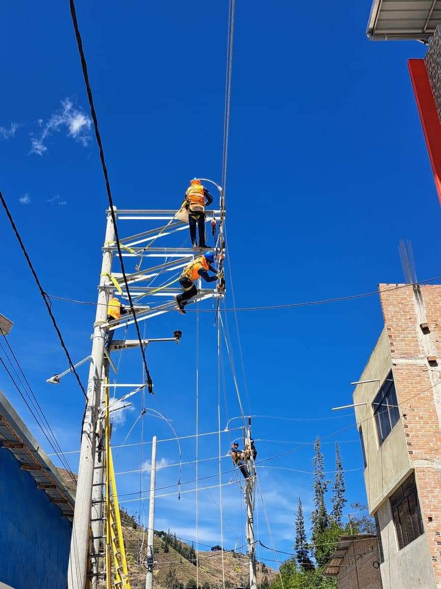 Trabajos en redes electricas