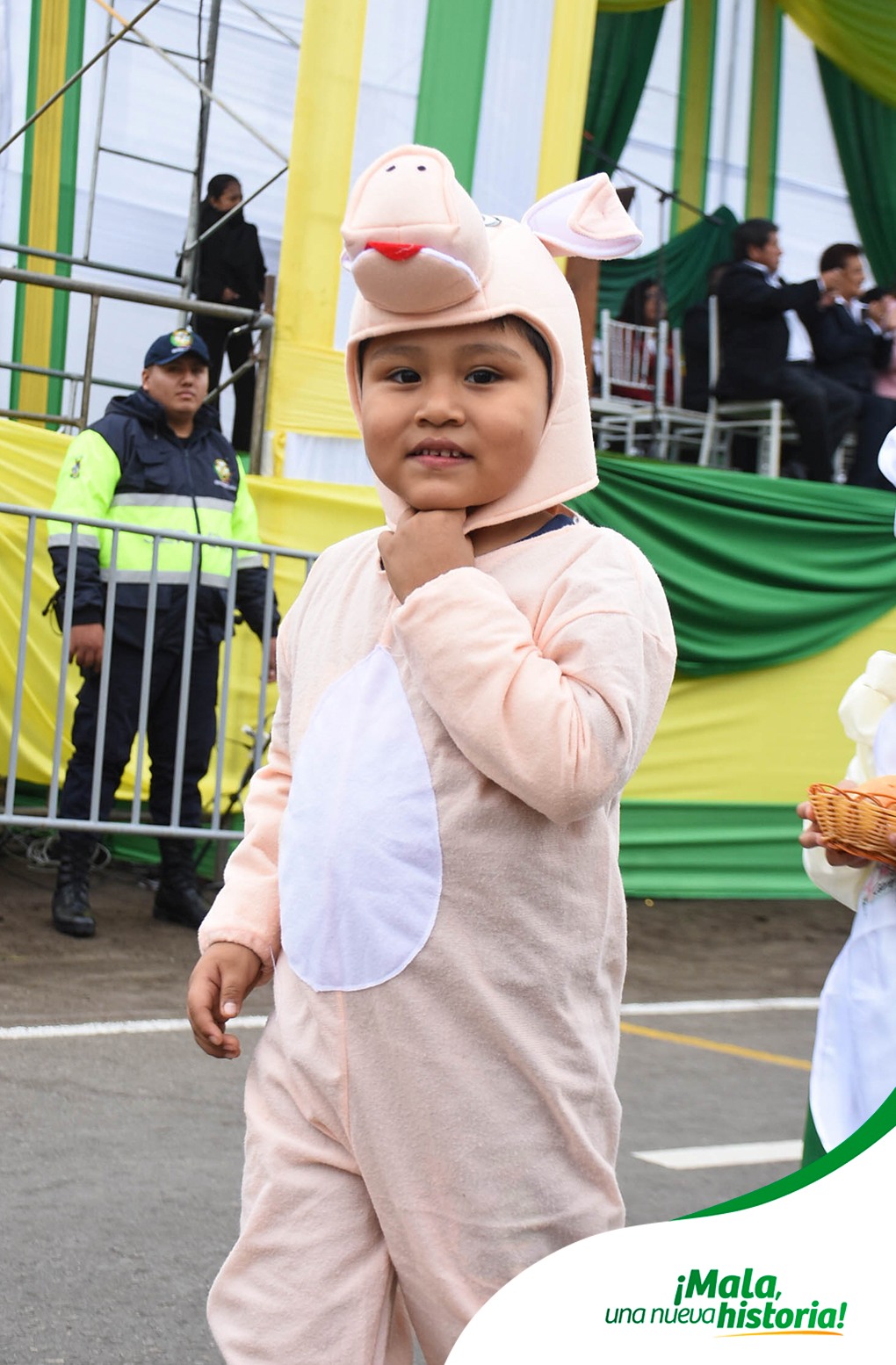 Desfile Cívico Escolar en Honor a Nuestro Santo Patrón San Pedro de Mala - Nivel Inicial y Pronoei