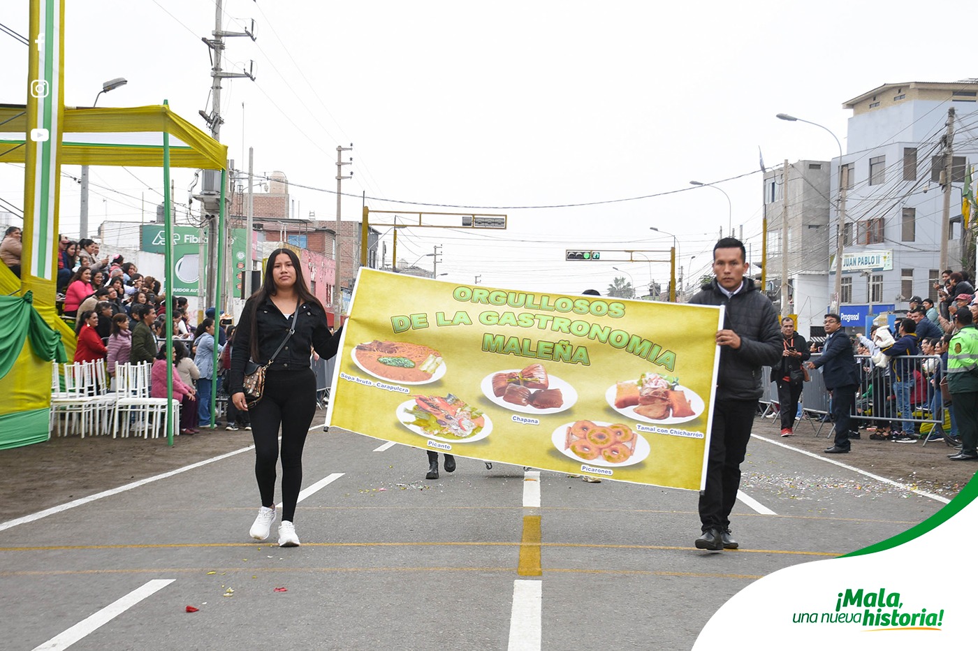 Desfile Cívico Escolar en Honor a Nuestro Santo Patrón San Pedro de Mala - Nivel Inicial y Pronoei