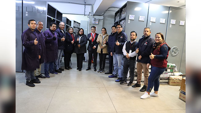 Equipo de trabajo del archivo central de la Corte Superior de Justicia del Callao participa activamente para lograr la meta de la Primera Jornada de Descarga y Recepción de Documentos Administrativos en los Archivos Desconcentrados