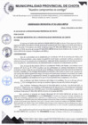 Vista preliminar de documento ORDENANZA MUNICIPAL N° 05-2024-MPCH.