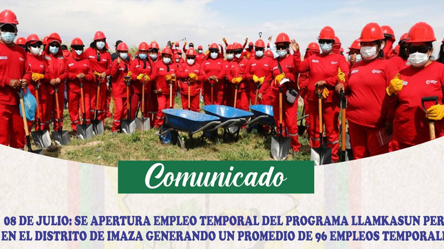 COMUNICADO DE TRABAJO