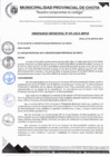 Vista preliminar de documento ORDENANZA MUNICIPAL N° 09-2024-MPCH.