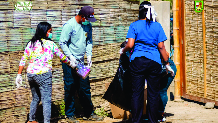 Foto Campaña de recojo de inservibles casa por casa en Cancas