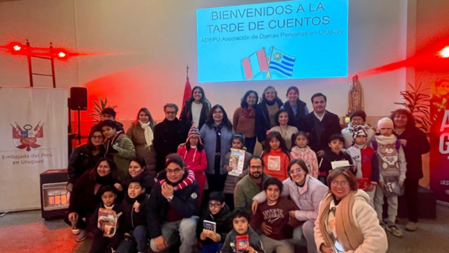 Embajada del Perú en Uruguay promueve cultura peruana con cuentos peruanos